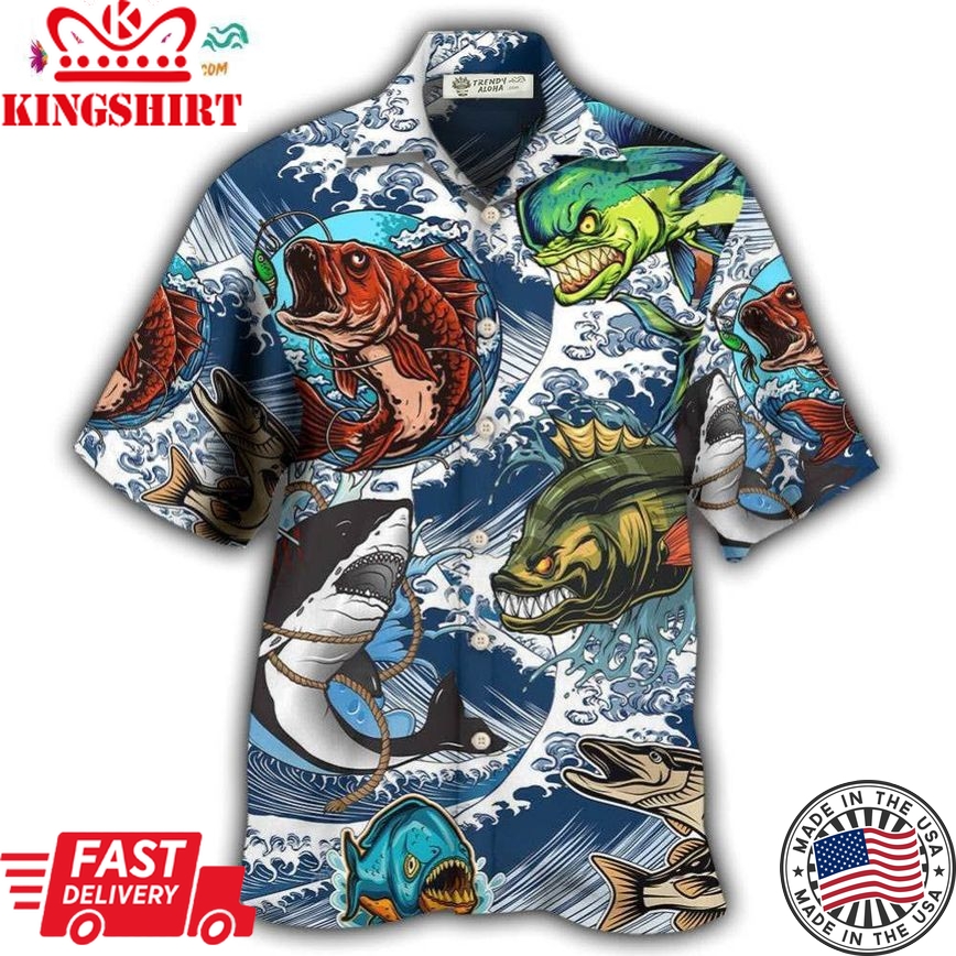 Fishing Is My Life Hawaiian Shirt