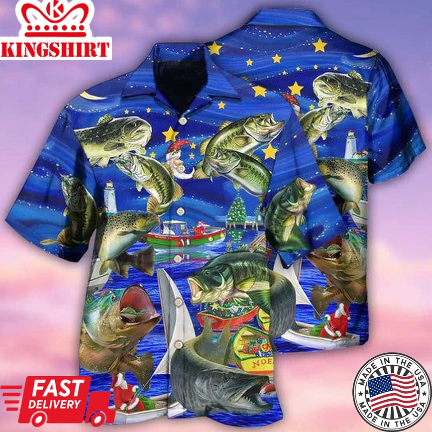 Fishing More Worry Less - Hawaiian Shirt