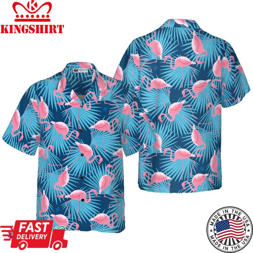 Flamingo 01 Hawaiian Shirt