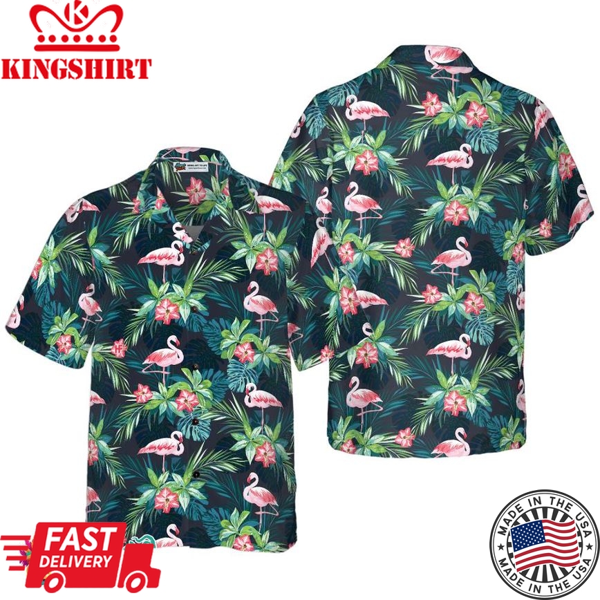 Flamingo 08 Hawaiian Shirt