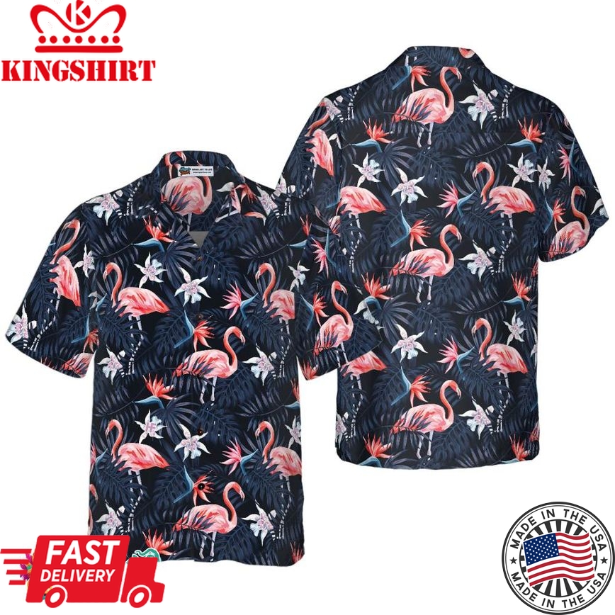 Flamingo 10 Hawaiian Shirt