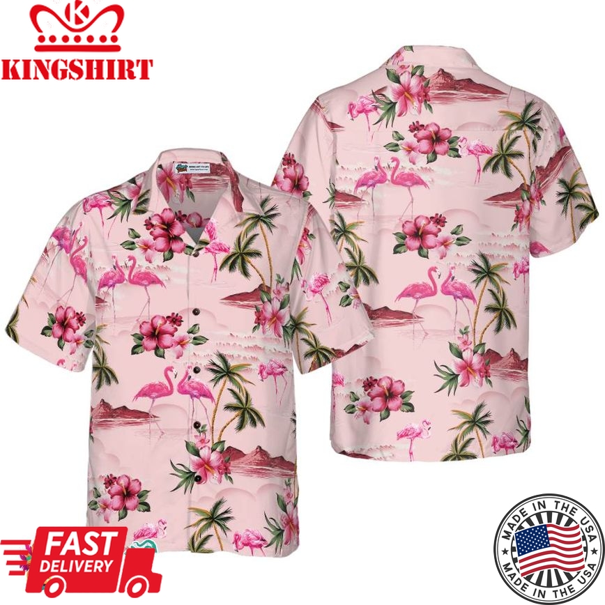 Flamingo 27 Hawaiian Shirt