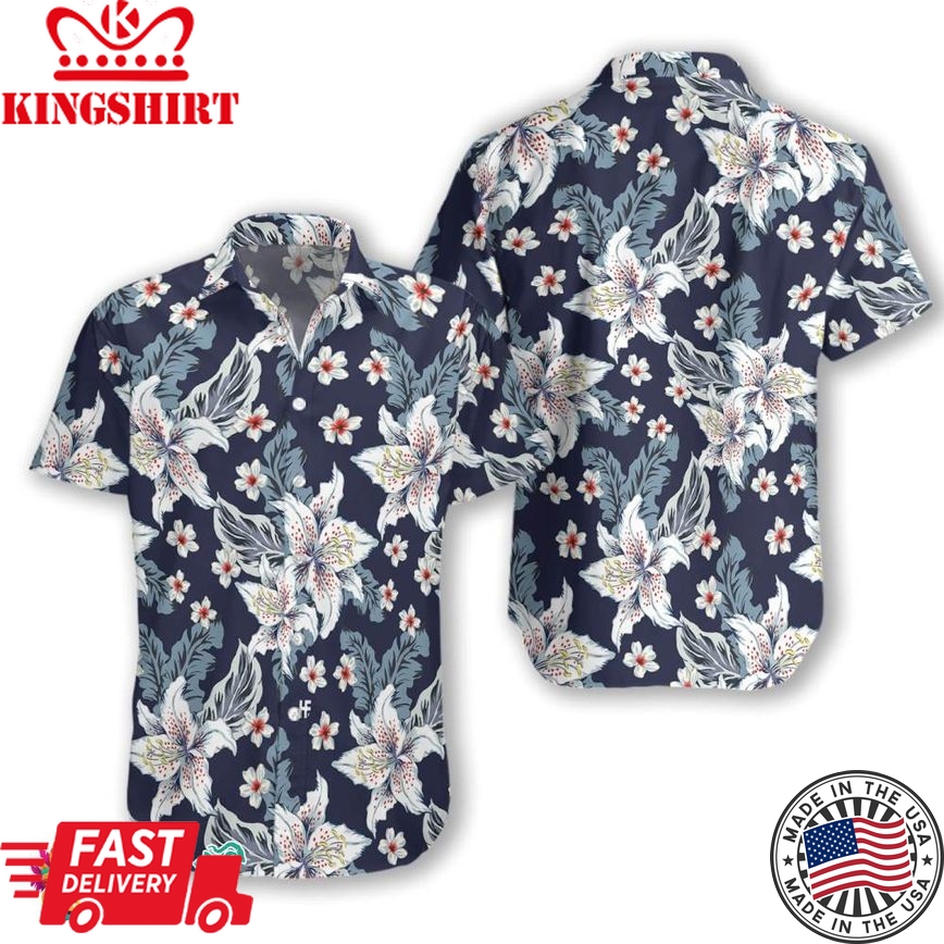 Floral Flower 02 Hawaiian Shirt