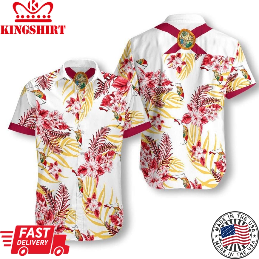 Florida Proud Trendy Hawaiian Shirt For