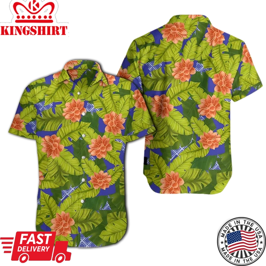 Flowers Trendy Hawaiian Shirt