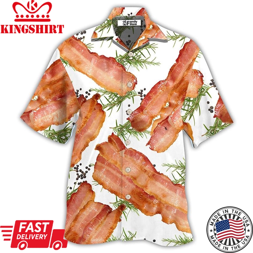 Food Bacon Funny Style Hawaiian Shirt