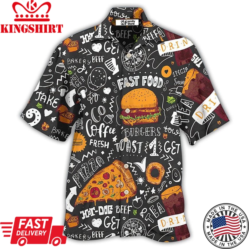 Food Fast Food Go Fresh Hawaiian Shirt