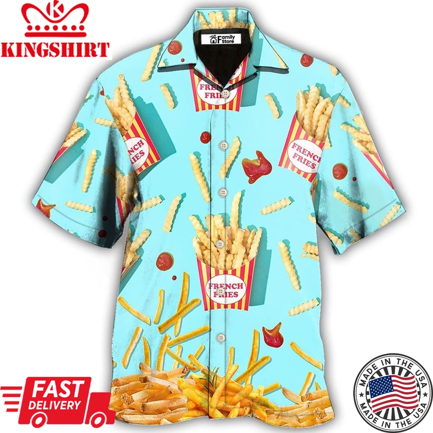 Food French Fries Basic Hawaiian Shirt