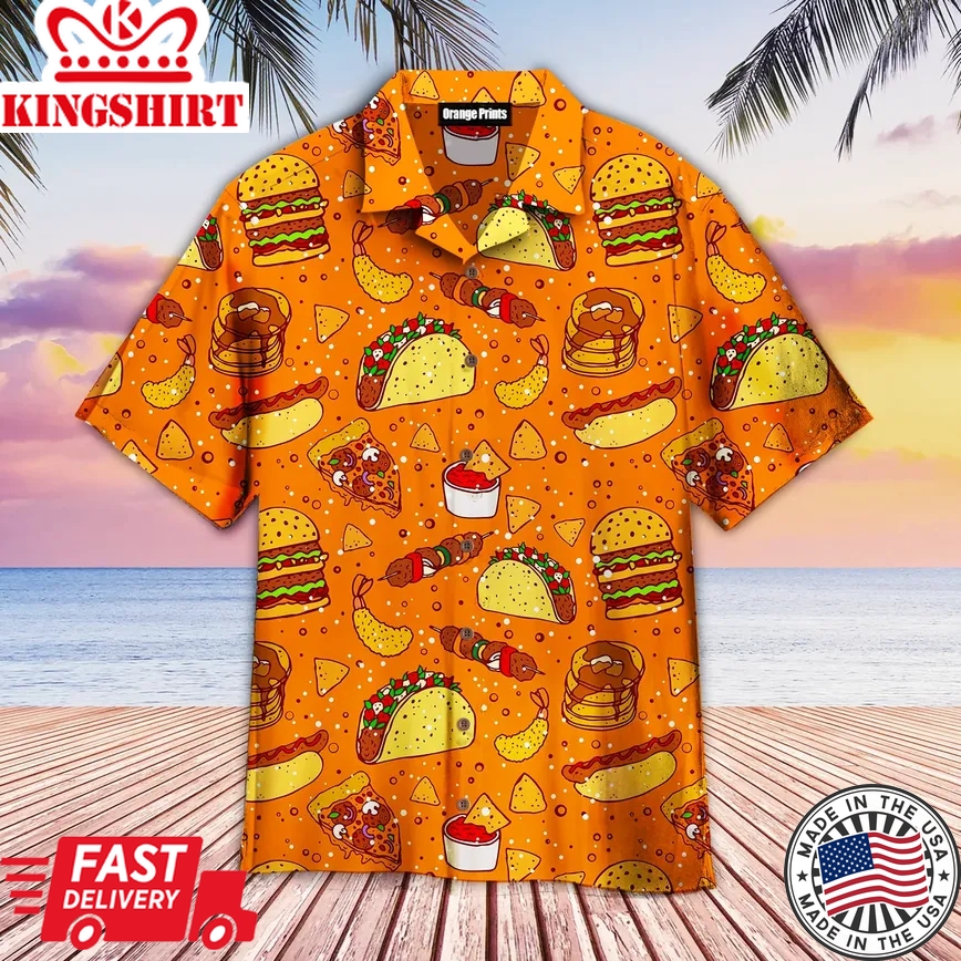 Food I Rub My Meat Trendy Hawaiian Shirt