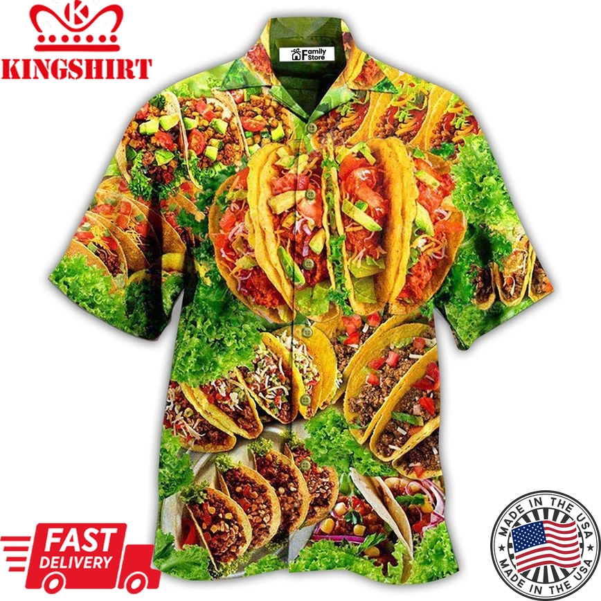 Food More Tacos Porfavor Cool Hawaiian Shirt