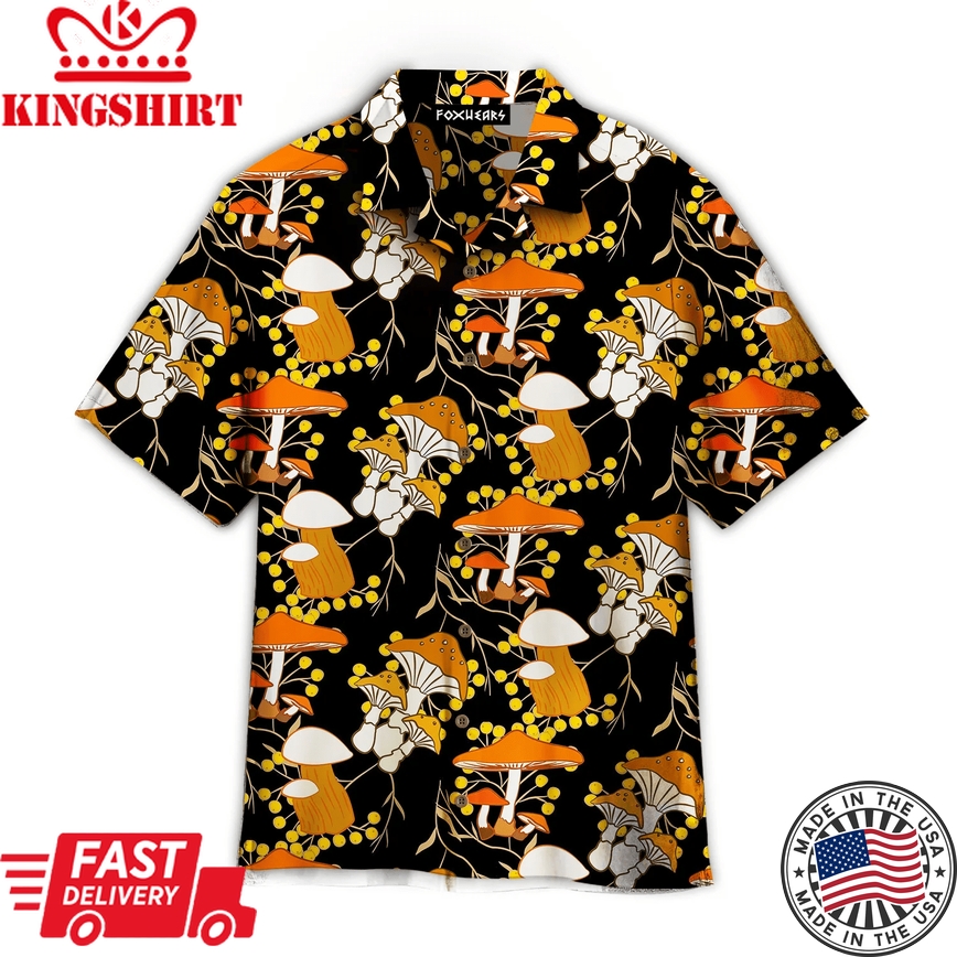 Forage Around And Find Out Mushroom Trendy Hawaiian Shirt For Aloha Shirt