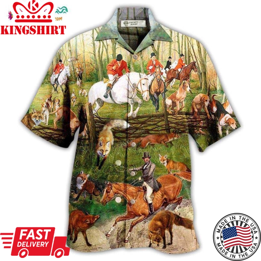 Fox Hunting Weekend Forecast 100 Chanceof Hawaiian Shirt