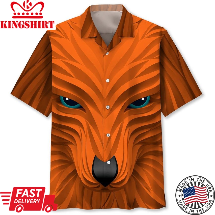 Fox Trendy Hawaiian Shirt