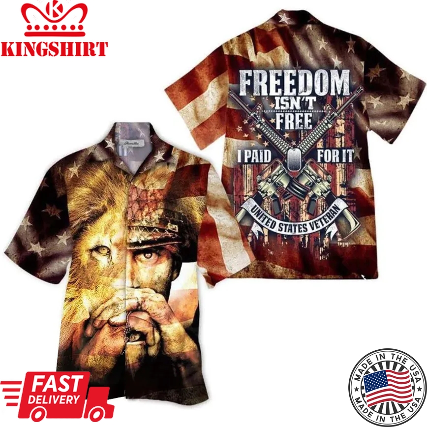 Freedom Isn't Free Trendy Hawaiian Shirt