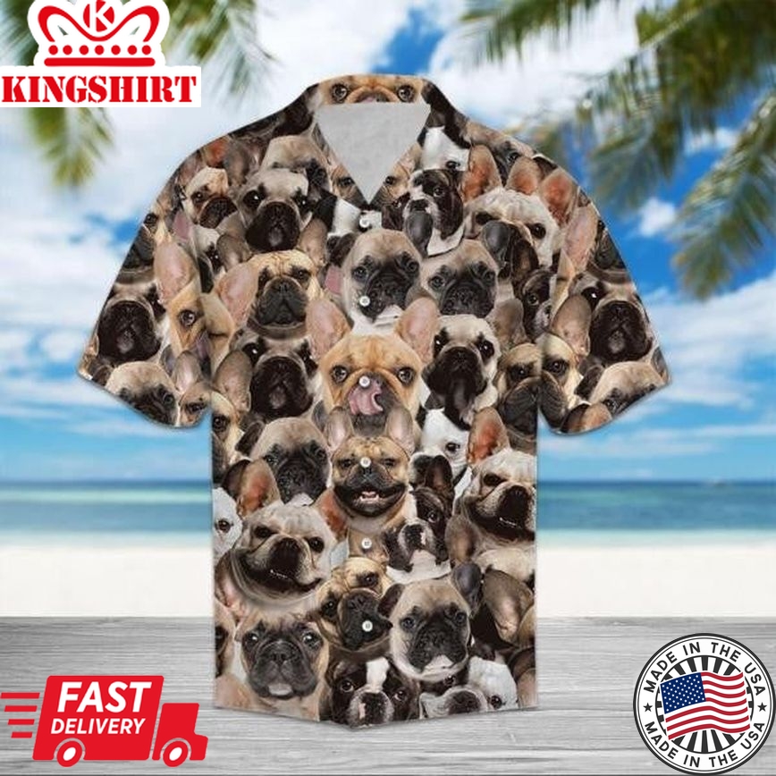 French Bulldog Awesome Gift For Dog Lovers Hawaiian Shirt