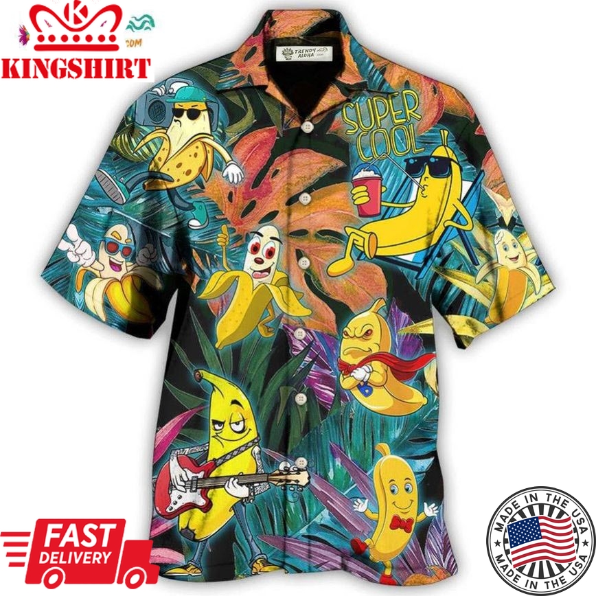 Fruit Banana Funny Style Hawaiian Shirt