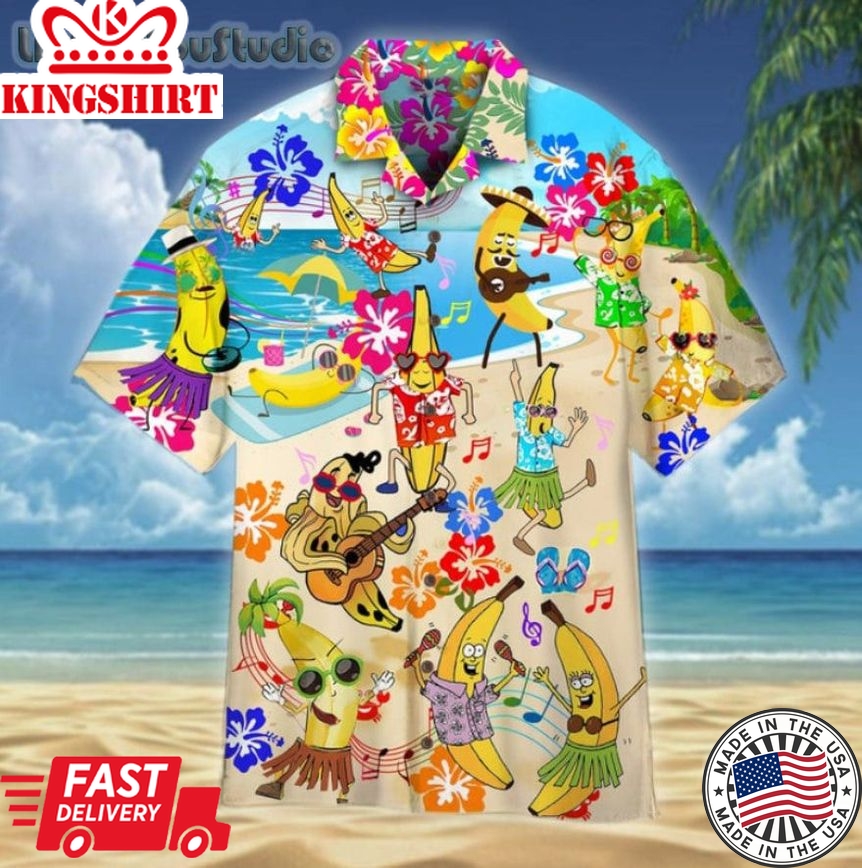 Fruit Funny Banana Lover Trendy Hawaiian Shirt