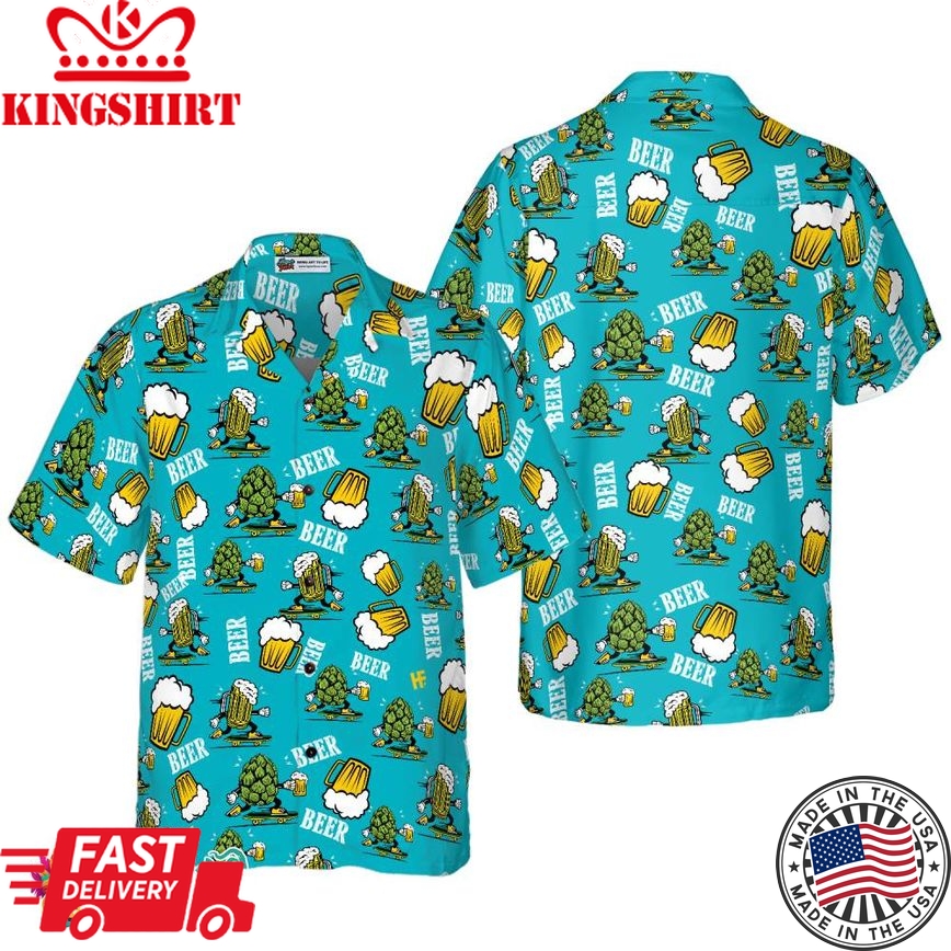 Funny Beer Hawaiian Shirt