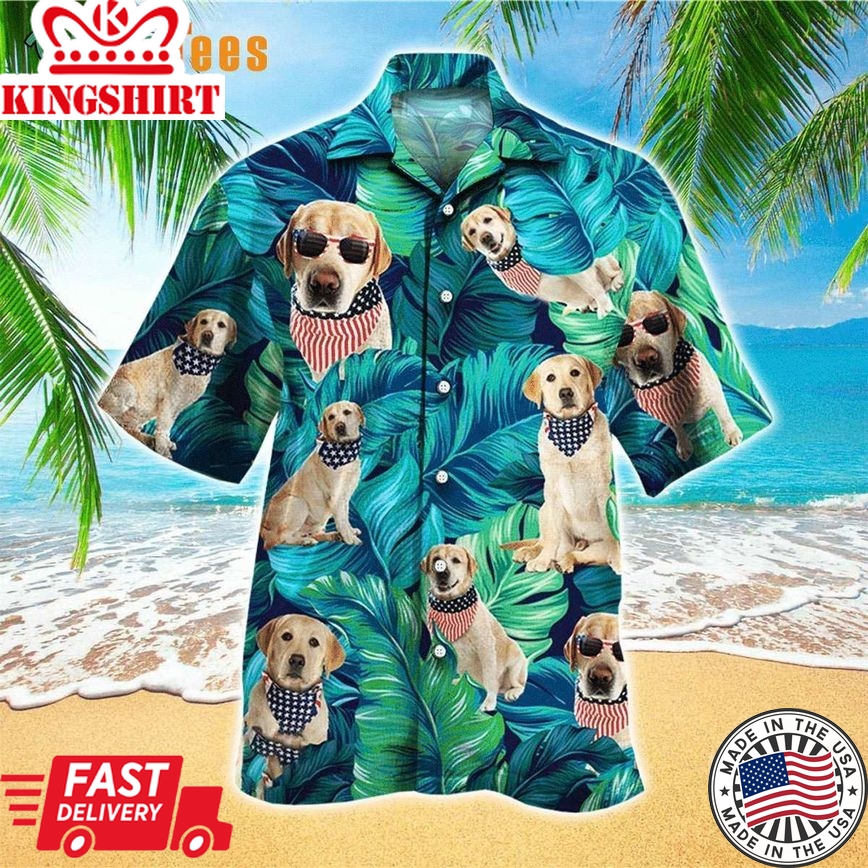 Funny Retriever Trendy Hawaiian Shirts Vintage, Dog Trendy Hawaiian Shirt Perfect Gifts For Your Loved Ones