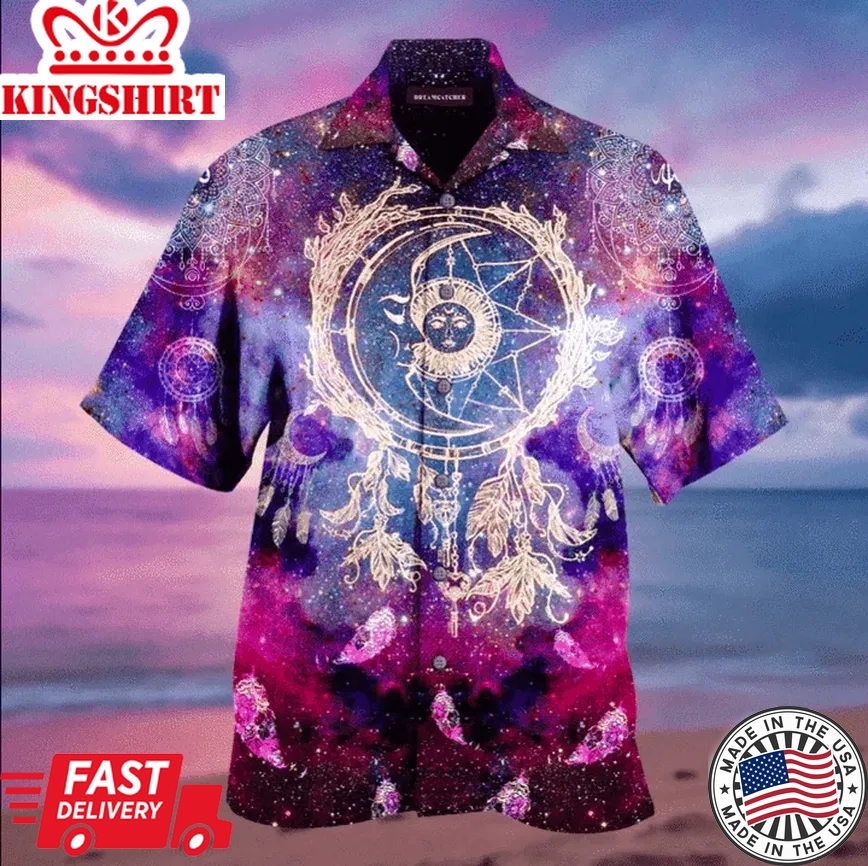 Galaxy Dreamcatcher Sun Trendy Hawaiian Shirt