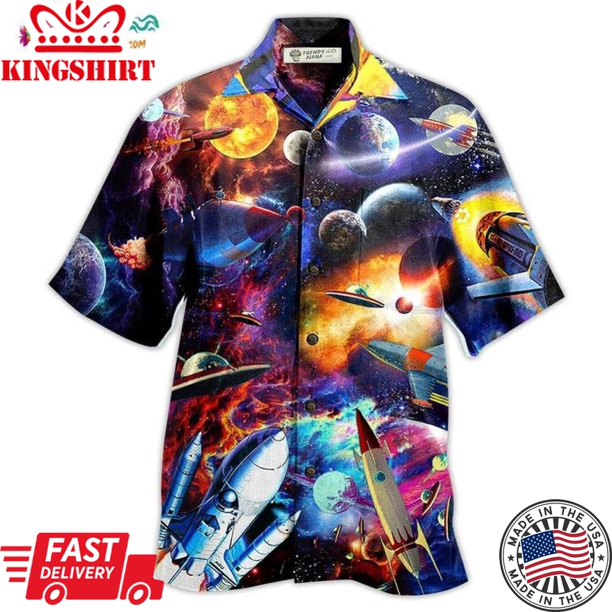 Galaxy War And Peace Hawaiian Shirt