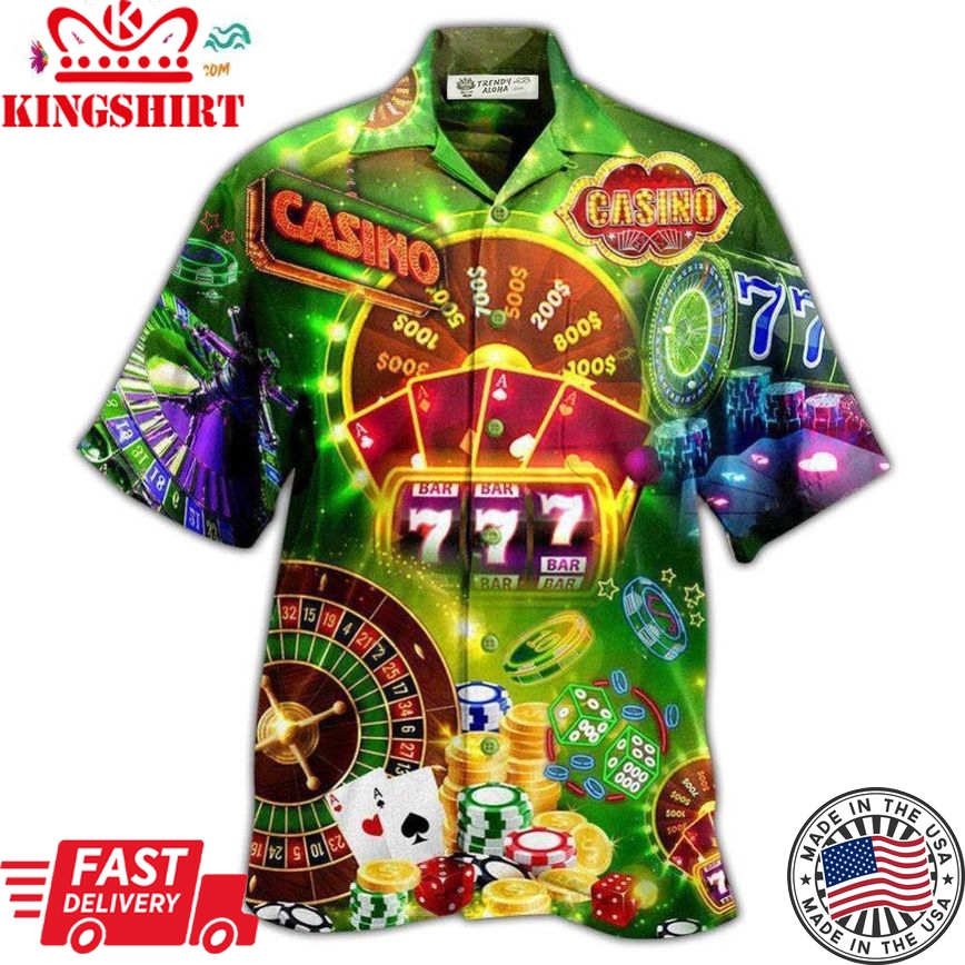 Gambling The Smarter You Play The Luckier You'Ll Be Hawaiian Shirt