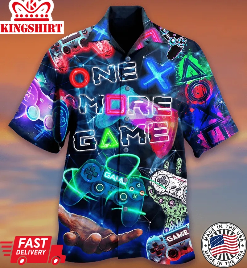 Game One More Time Trendy Hawaiian Shirt