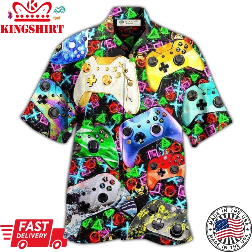 Game We Will Fight It Video Hawaiian Shirt