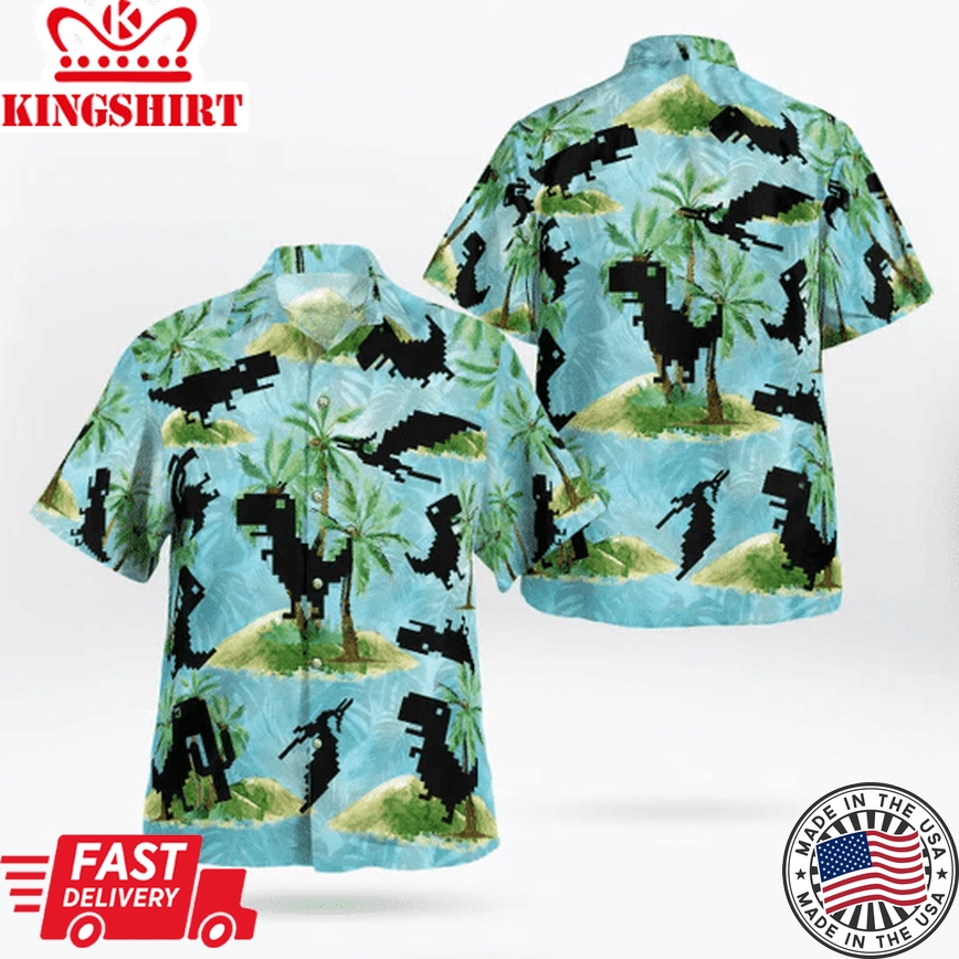 Games 80S Trendy Hawaiian Shirt For