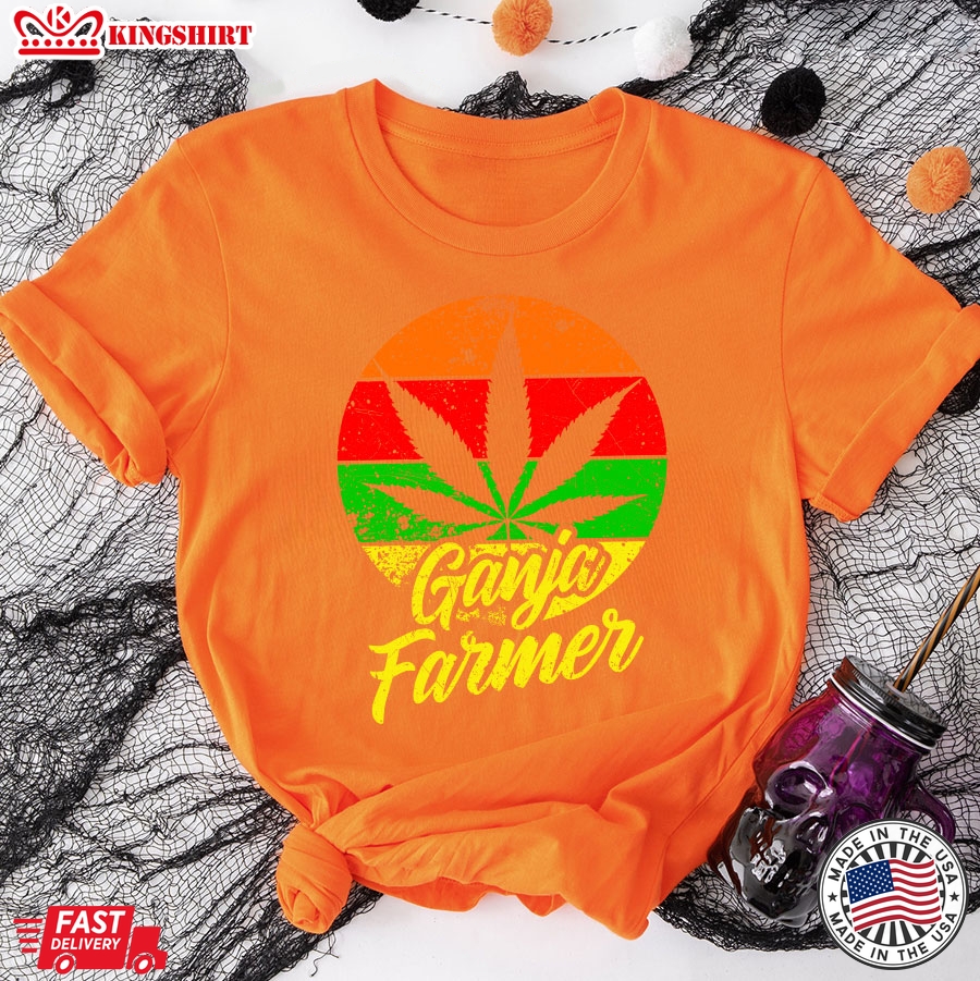 Ganja Farmer Marijuana Cannabis Weed Stoner Cannabis T-Shirt