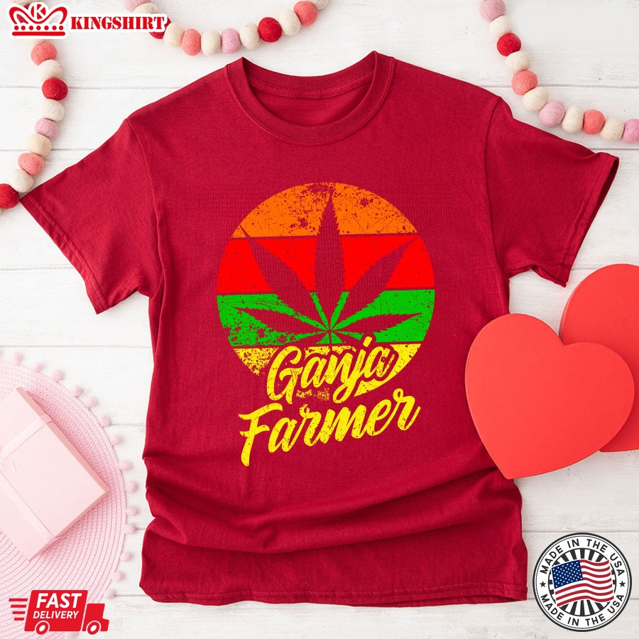 Ganja Farmer Marijuana Cannabis Weed Stoner Cannabis T-Shirt