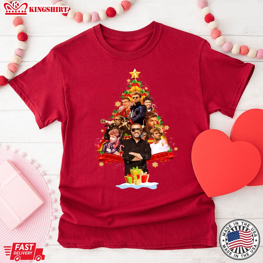 George Michael Christmas Tree T-Shirt