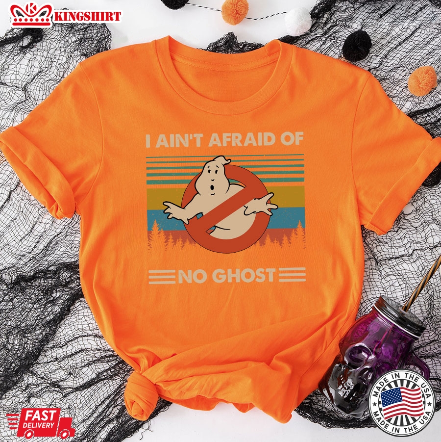 Ghostbusters I Ain't Afraid Of No Ghost Vintage T-Shirt