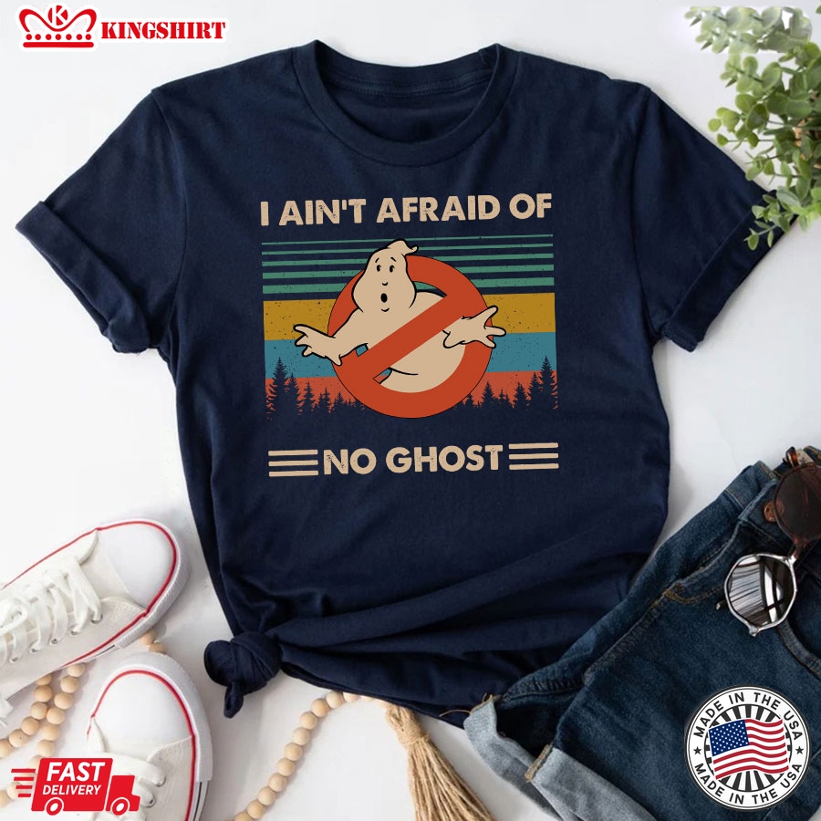 Ghostbusters I Ain't Afraid Of No Ghost Vintage T-Shirt