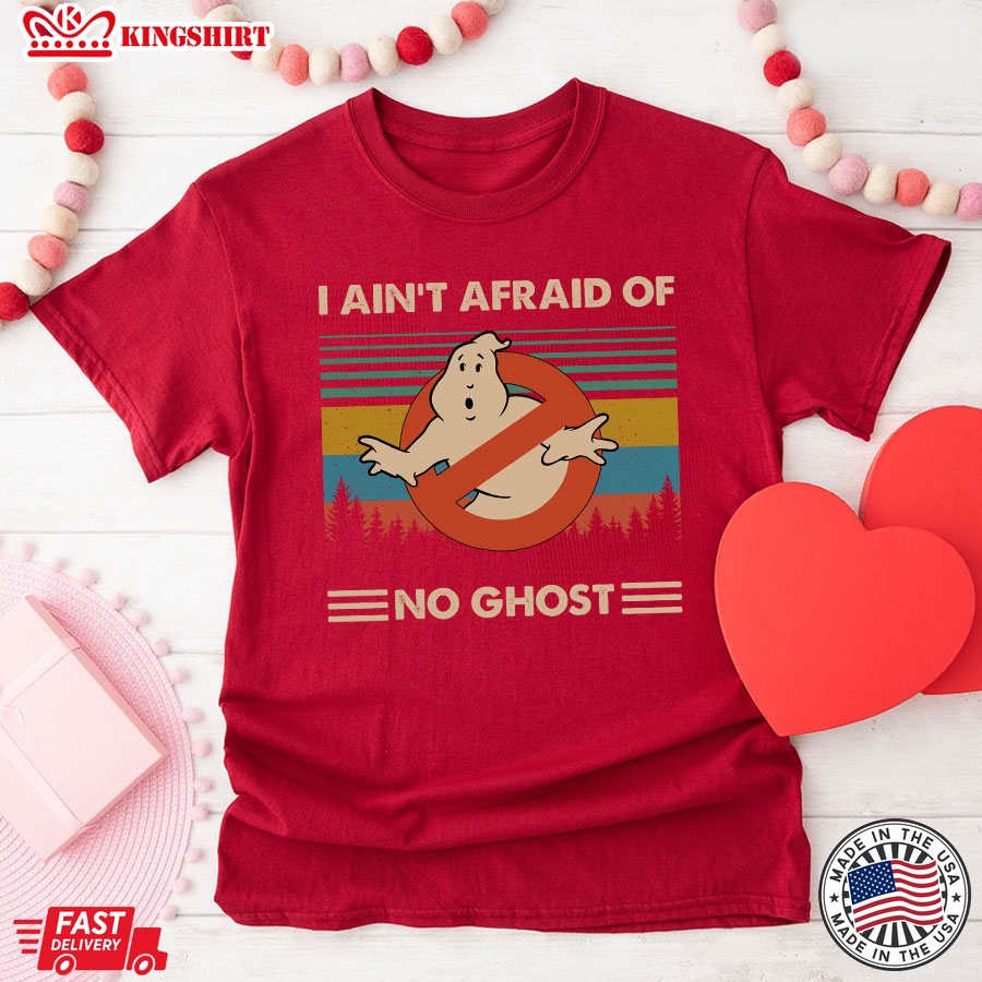 Ghostbusters I Ain't Afraid Of No Ghost Vintage T-Shirt