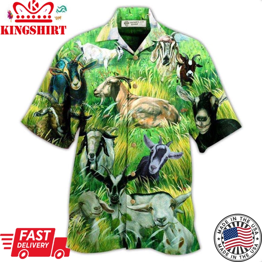 Goat Your Way I Goat Mine Hawaiian Shirt