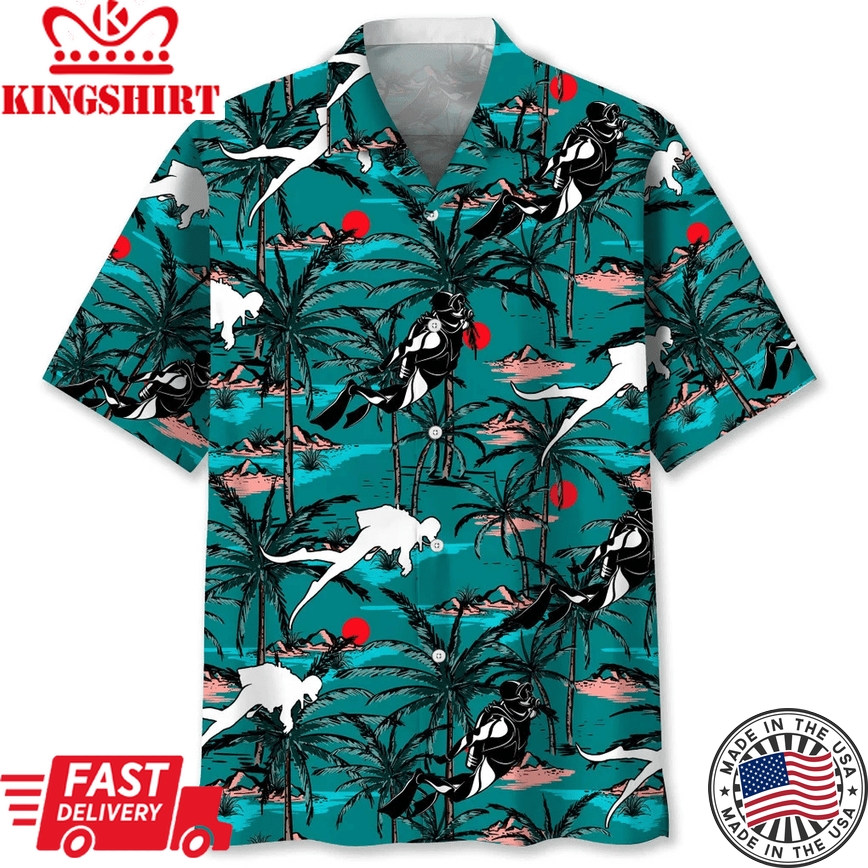 Golden Retriever Trendy Hawaiian Shirt: Dog Lover's Paradise