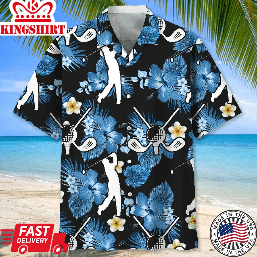 Golf Nature Trendy Hawaiian Shirt For Men & Women