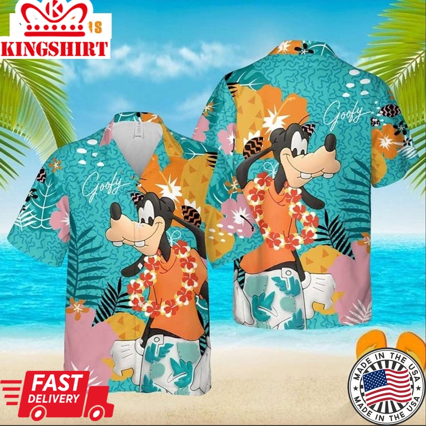 Goofy Dog Disney Tropical Forest, Disney Trendy Hawaiian Shirt Perfect Gifts For Your Loved Ones