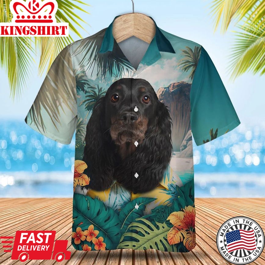 Gordon Setter Tropic Oasis - Discover the Beauty of Hawaii with this Vibrant Shirt