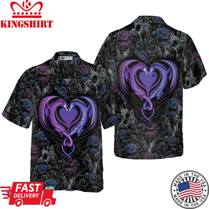 Gothic Dragon Lover Hawaiian Shirt