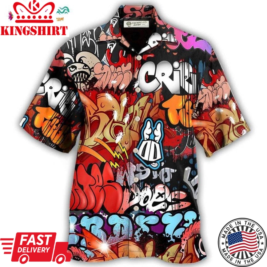 Graffiti Art Amazing Mix Hawaiian Shirt