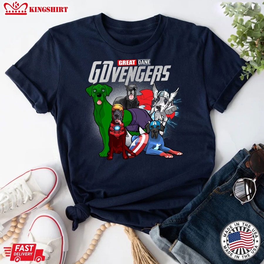 Great Dane GDvengers Marvel Avengers Endgame T-Shirt