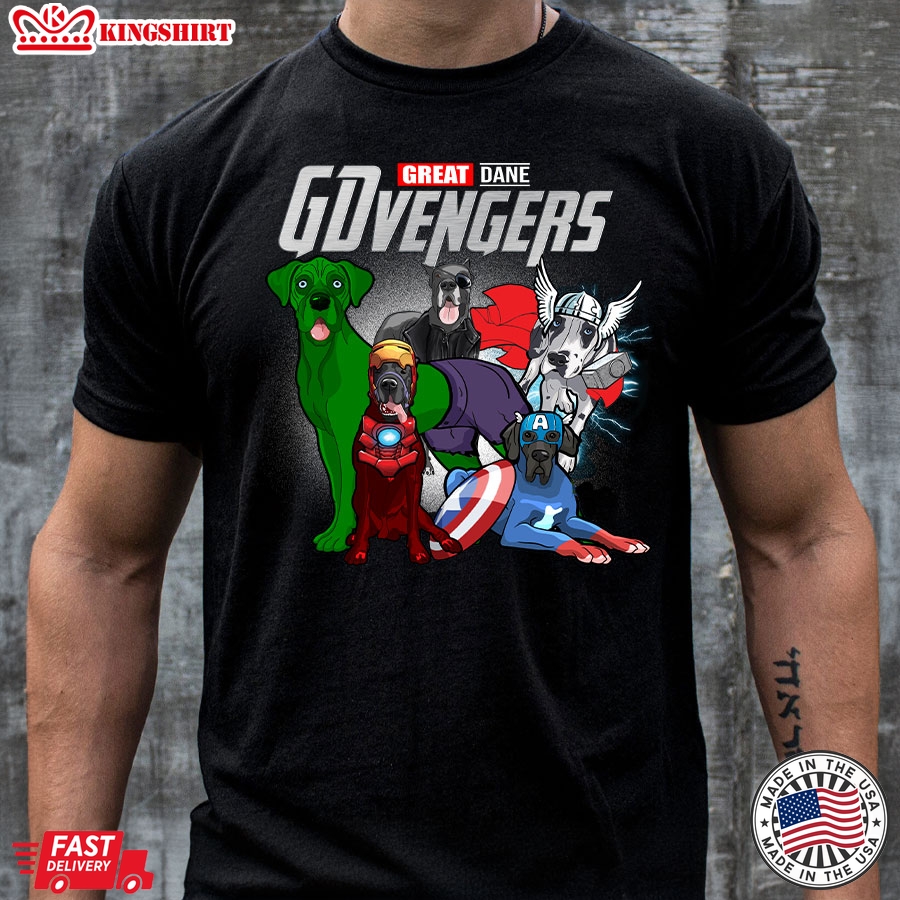 Great Dane GDvengers Marvel Avengers Endgame T-Shirt