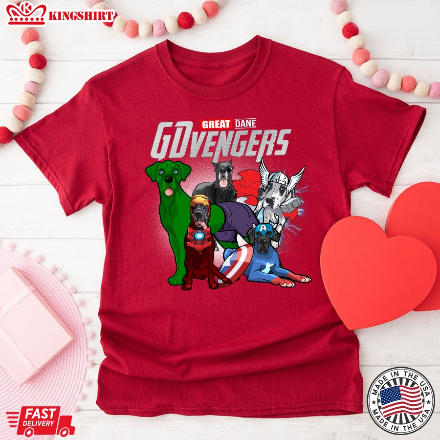 Great Dane GDvengers Marvel Avengers Endgame T-Shirt