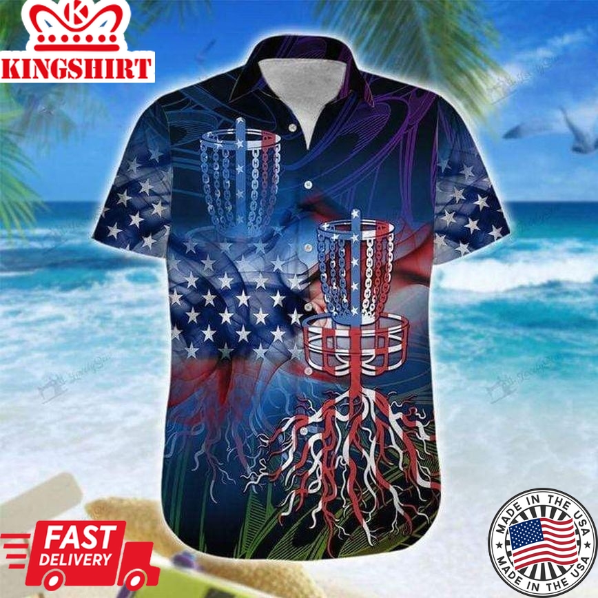 Great Dics Golf American Trendy Hawaiian Shirt