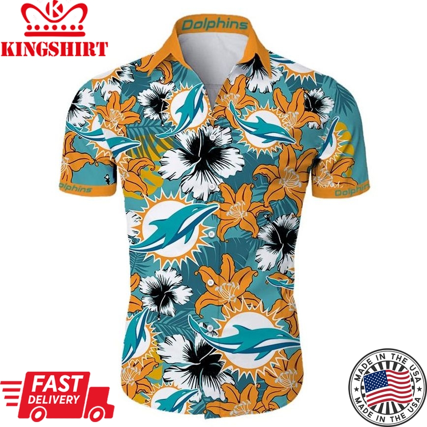 Great Miami Dolphins Hawaiian Shirt: Available Now