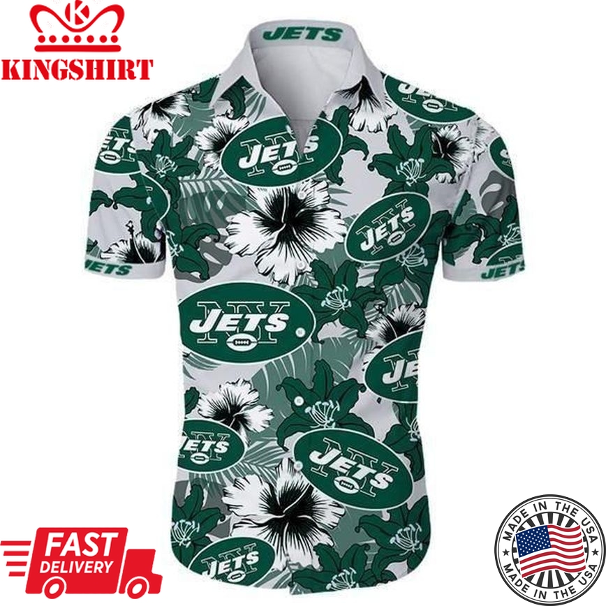 Great New York Jets Hawaiian Shirt For Awesome Fans