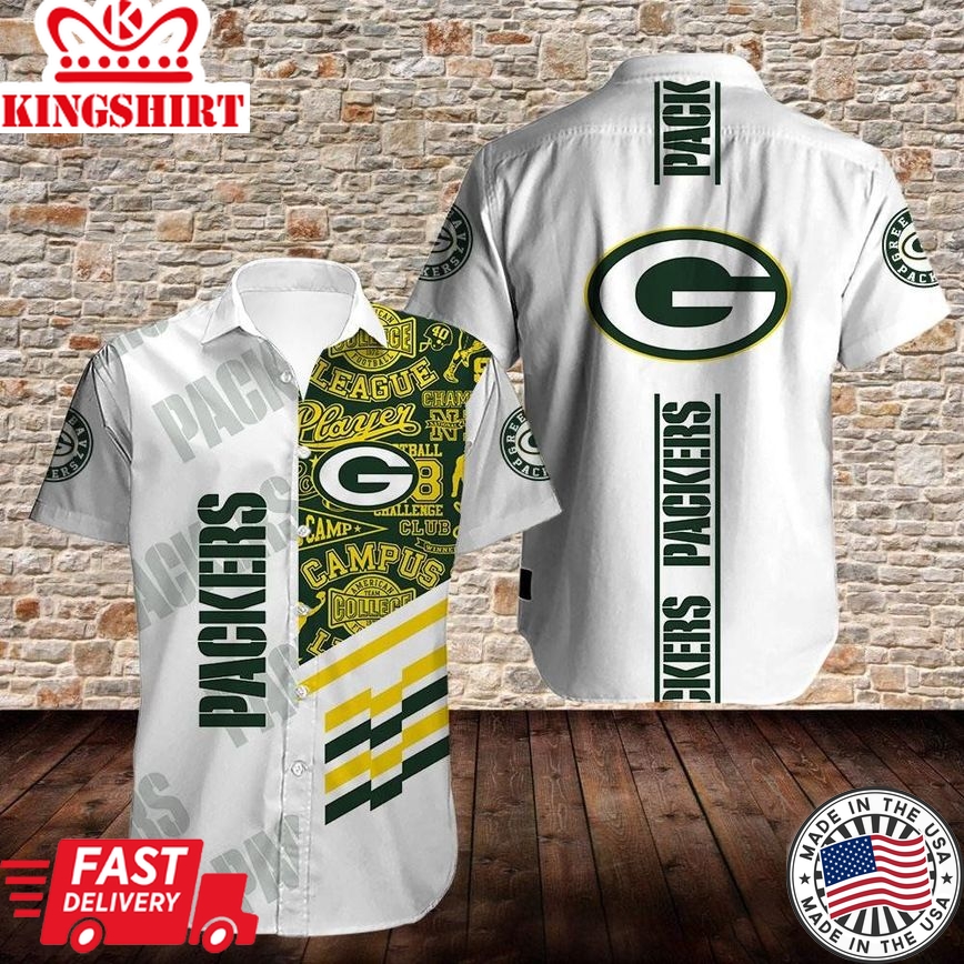 Green Bay Packers Limited Edition Hawaiian Shirt: Trending Hawaiian Shirts Design 01