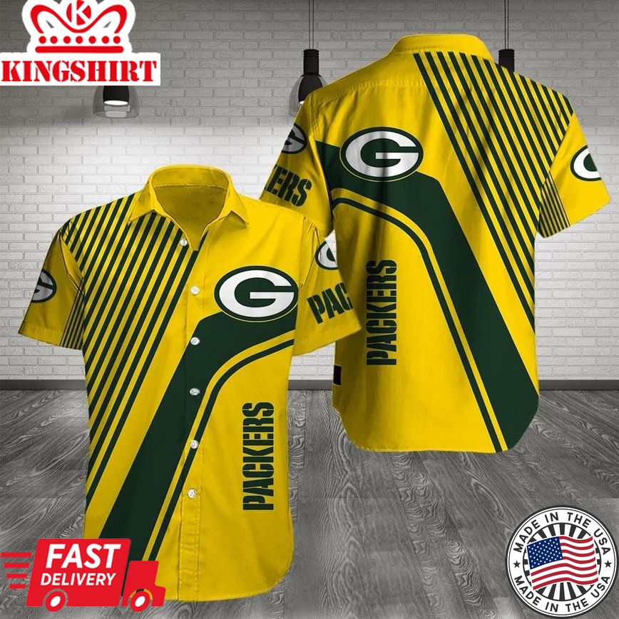 Green Bay Packers Limited Edition Hawaiian Shirt: Trending Hawaiian Shirts Design 02